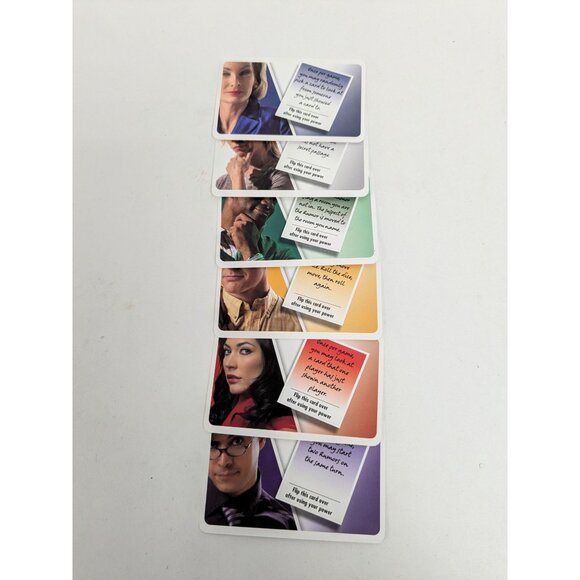 2008 Clue Discover The Secrets Intrigue Cards Board Game Replacement Parts - Picture 5 of 6